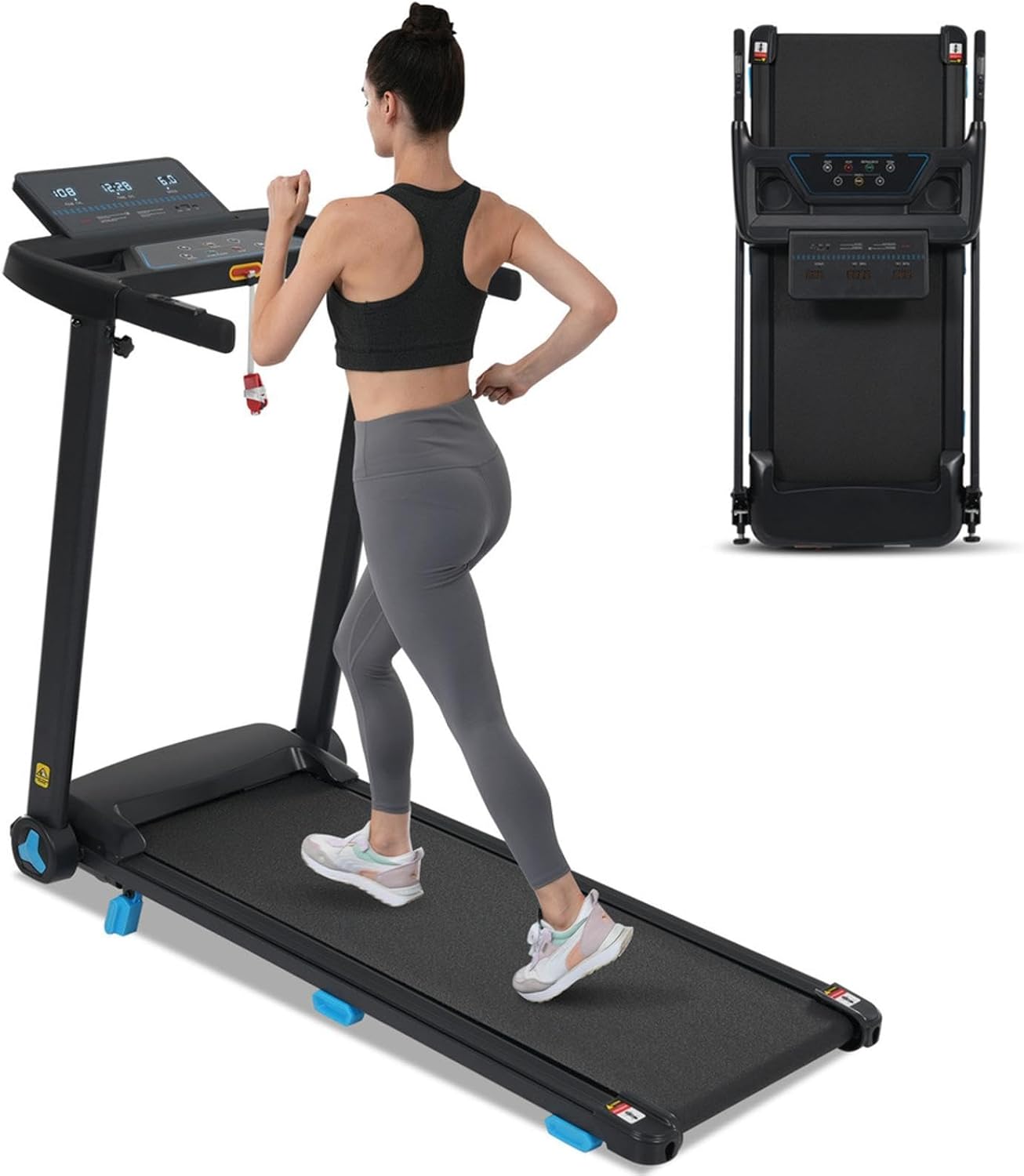 Caminadora MotiveTech Plegable con Inclinación, 3.0HP, 300 lb