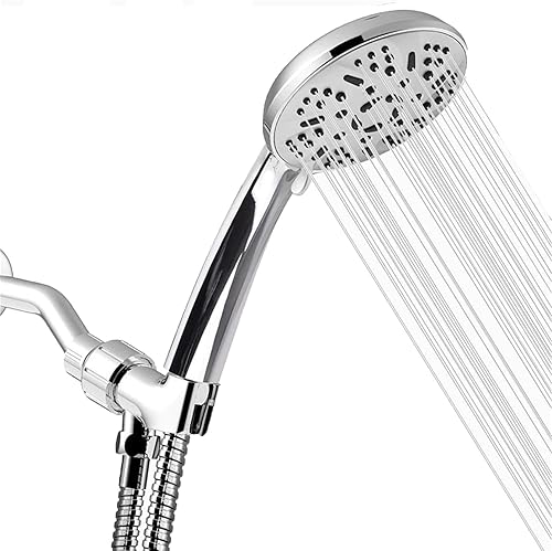 Cabezal de ducha de mano, cabezal de ducha con combo de rociador de mano, cabezal de ducha desmontable con alta presión de 9 modos, cabezal de ducha