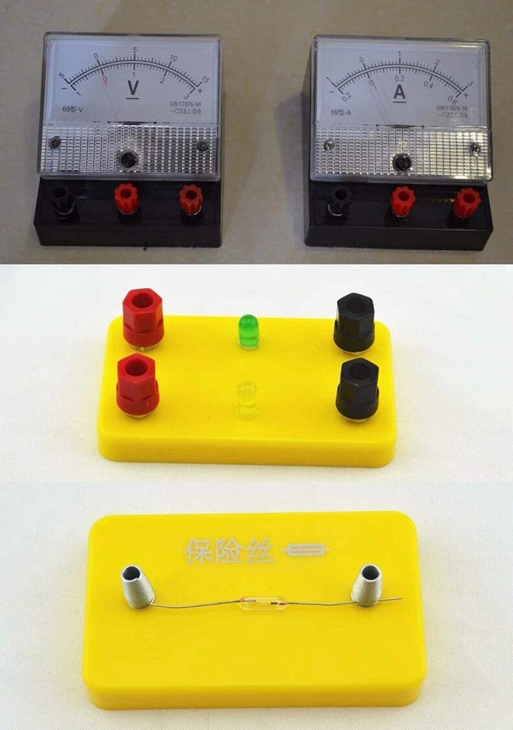Laborausrüstung für den Unterricht, Physikexperimentierkasten, Elektrogerätekästen, Experimentierausrüstung für Schüler, DIY-Experimente, Lehrmittel