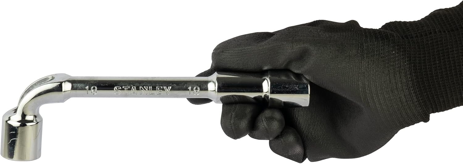 STANLEY 2-86-695 Angled Socket Wrench 6 x 12 Point 18mm