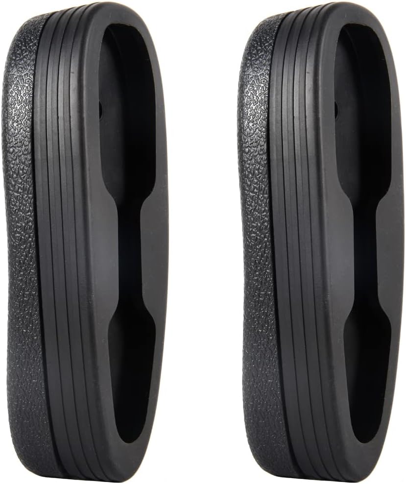 2-Packs Rubber Combat Butt Pad Snap-On Recoil Pad for 6-Position Adjustable Stocks