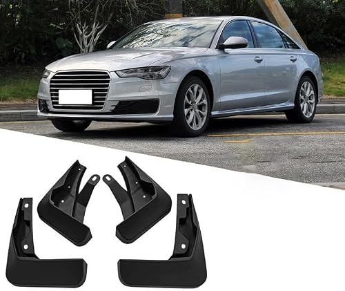 ZanLIn Car mudguard suitable for Audi A6l 2016-2017, Mud Flaps Splash Guards Replacement Decorative Mudguard Wheel Baffle Protection