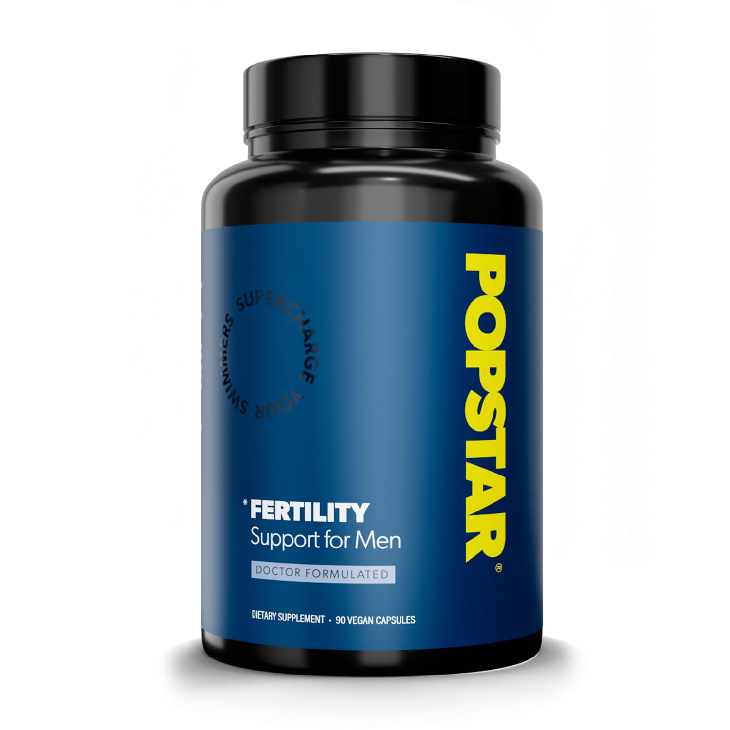 Fertility Supplement for Men - Doctor Formulated - Made in The USA - Men's Prenatal Vitamins - Male Fertility Supplements - Booster - Count & Motility Activator - 90 Vegan Capsules (1 Month Supply)