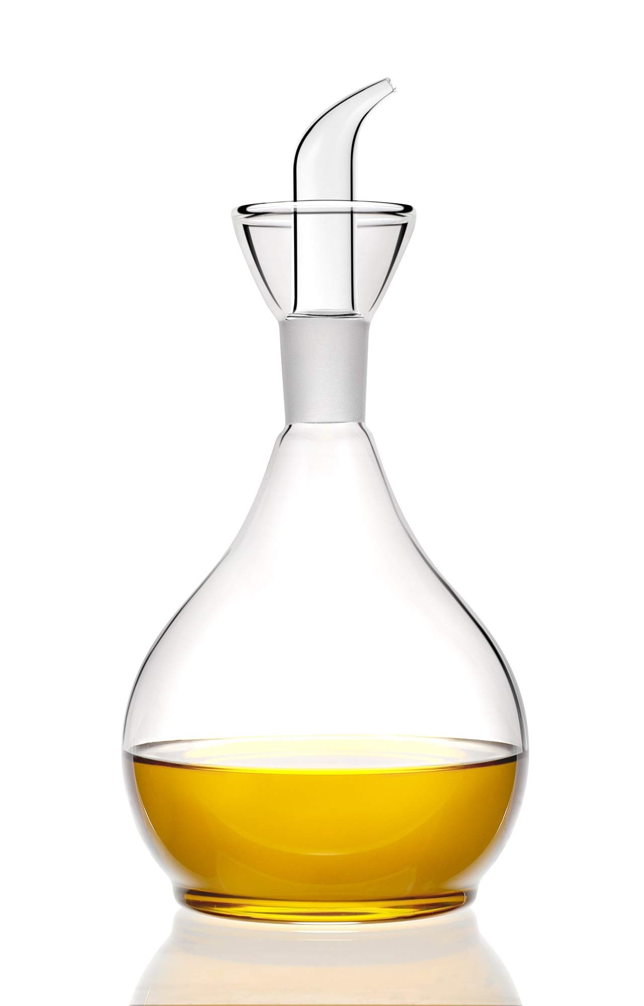 Dispensador de aceite de oliva de 900ml con boquilla antigoteo para cocina y barbacoas