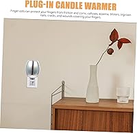 Vista 4 de Lámpara de aromaterapia Gypsophila Cubos de cera Calentador de fragancia Calentador de aire Enchufe de vela perfumada Calentador de cera