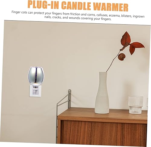 Miniatura 4 de Lámpara de aromaterapia Gypsophila Cubos de cera Calentador de fragancia Calentador de aire Enchufe de vela perfumada Calentador de cera