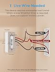 Meross Smart Thermostat for Electric Baseboard and in-Wall Heaters Work with Apple Home, Siri, Alexa, Google Home and SmartTings for Underfloor Heating with Voice& Remote Control, Power Monitor