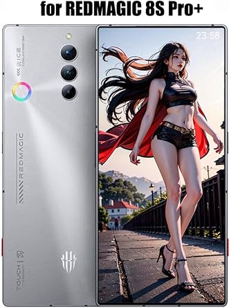 Gaming Metal Phone Case for REDMAGIC 8S Pro+ 5G. Cover for Nubia Red Magic 8S Pro Plus