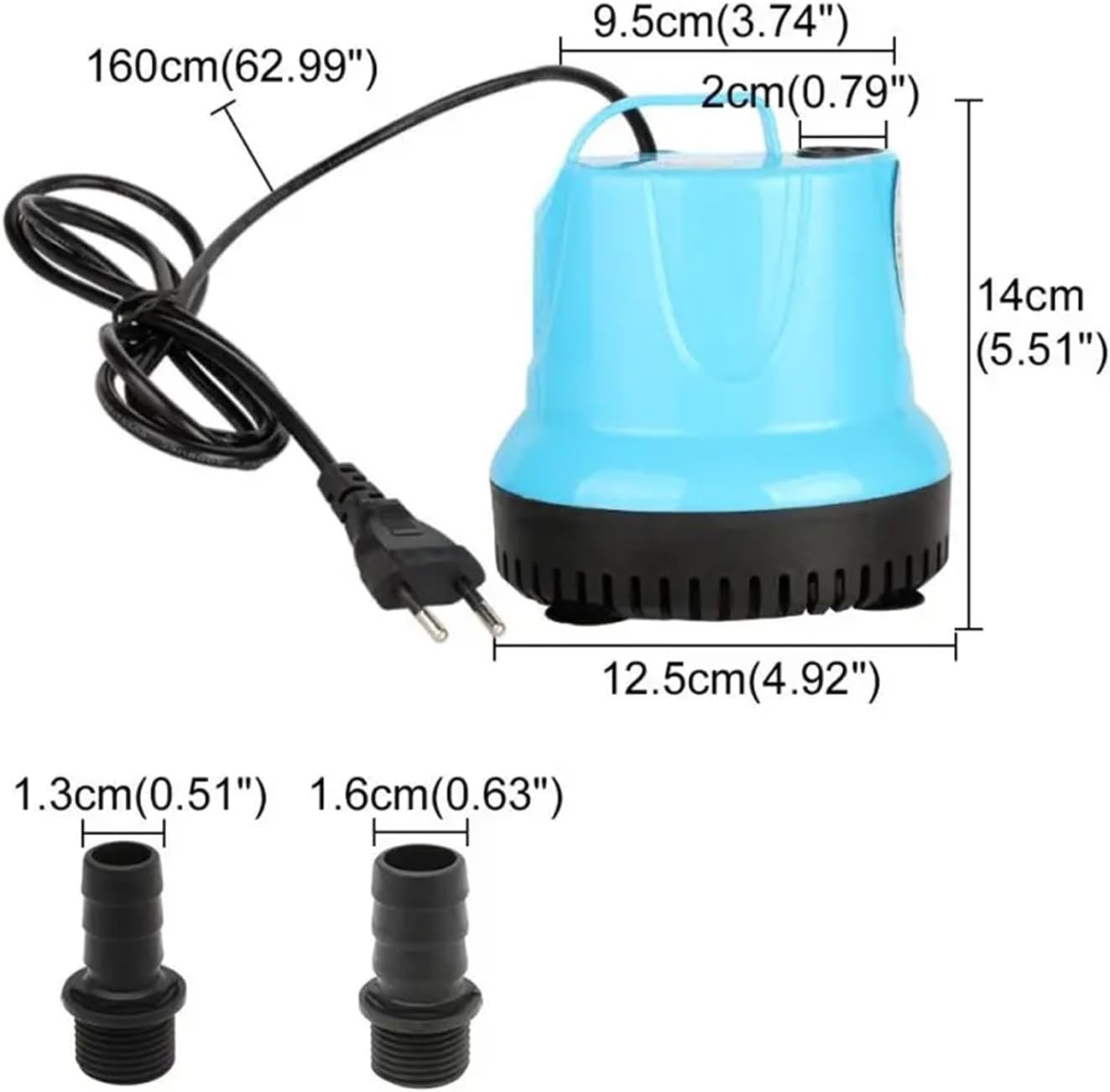 コンパクト小型 水中ポンプ付き 水槽池用ろ過フィルター 外部式飼育