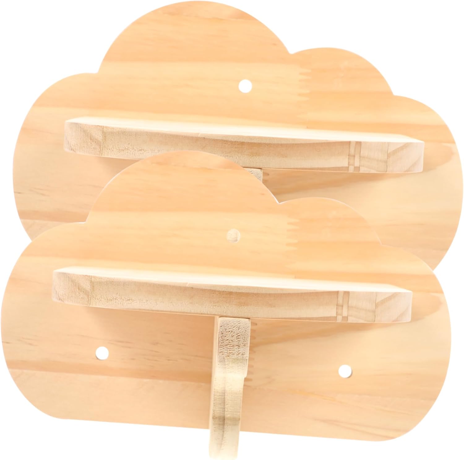 BESPORTBLE 2pcs Wall-Mounted Wooden Cat Wall Steps Cat Rest Platform Climbing Shelves for Indoor Sturdy Jumping Steps Furniture for Wall