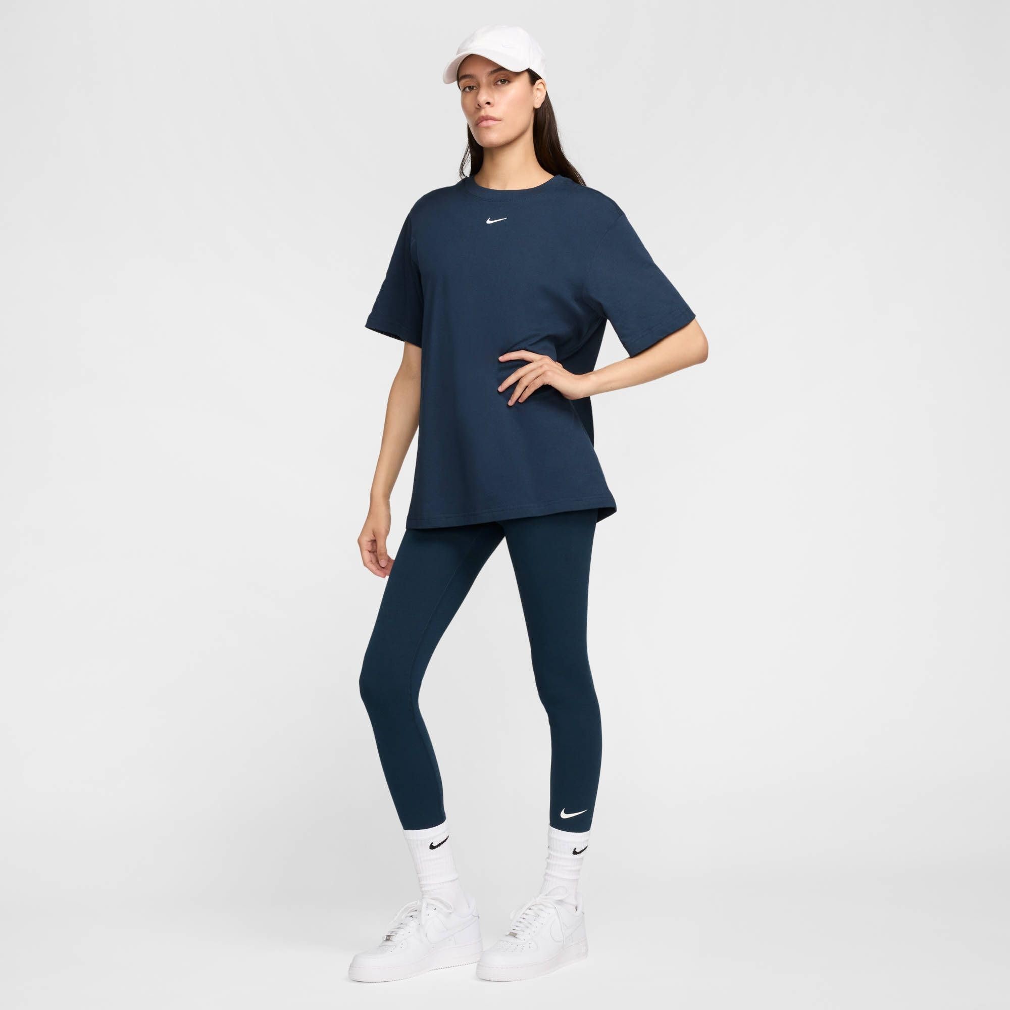 NIKE W Nsw Nk Clsc Hr 7/8 Tight Lbr - Długość obcisłe do kostki Kobiety
