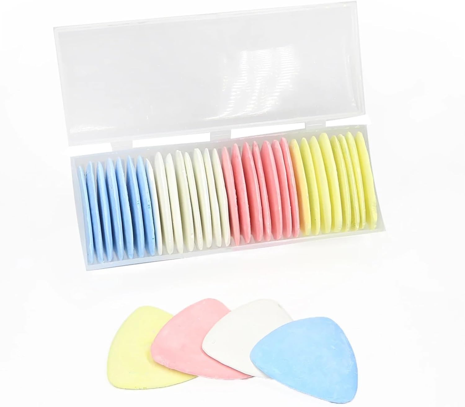 Colorful Erasable Tailor Chalk Box Set (12 Pcs): Fabric Markers for Dressmakers, Clothing Pattern DIY Sewing & Needlework Accessories(20pcs)