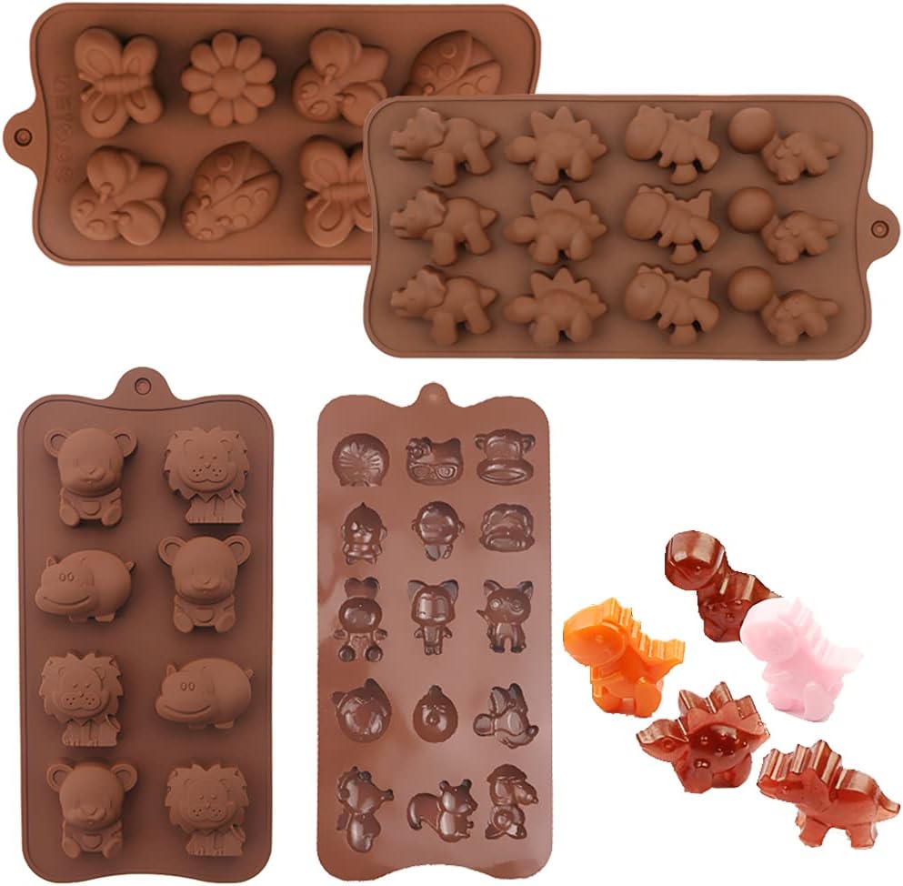 Buy Animal Chocolate Silicone Molds Pack at Ubuy Uganda