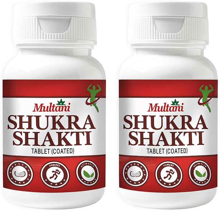 Multani Shukra Shakti-100 Tablets Each (Pack of 2)