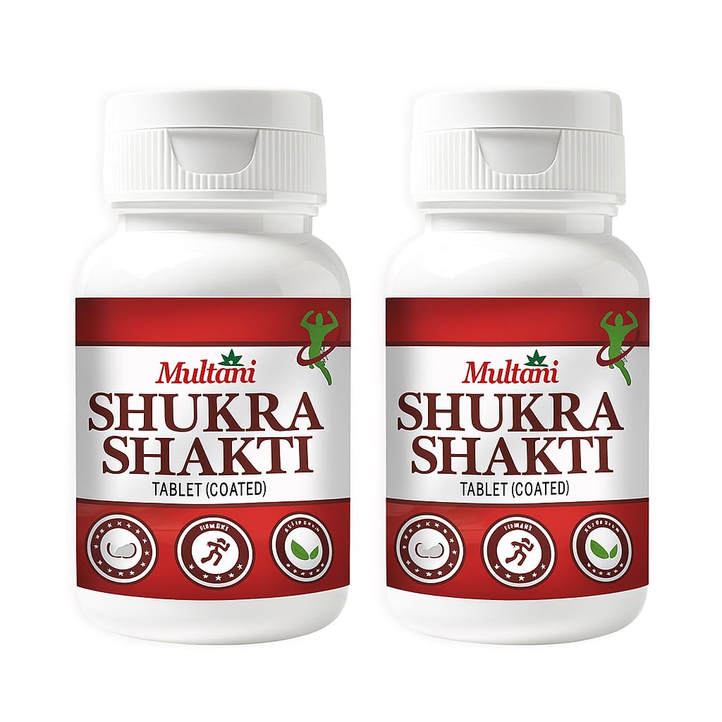Multani Shukra Shakti-100 Tablets Each (Pack of 2)
