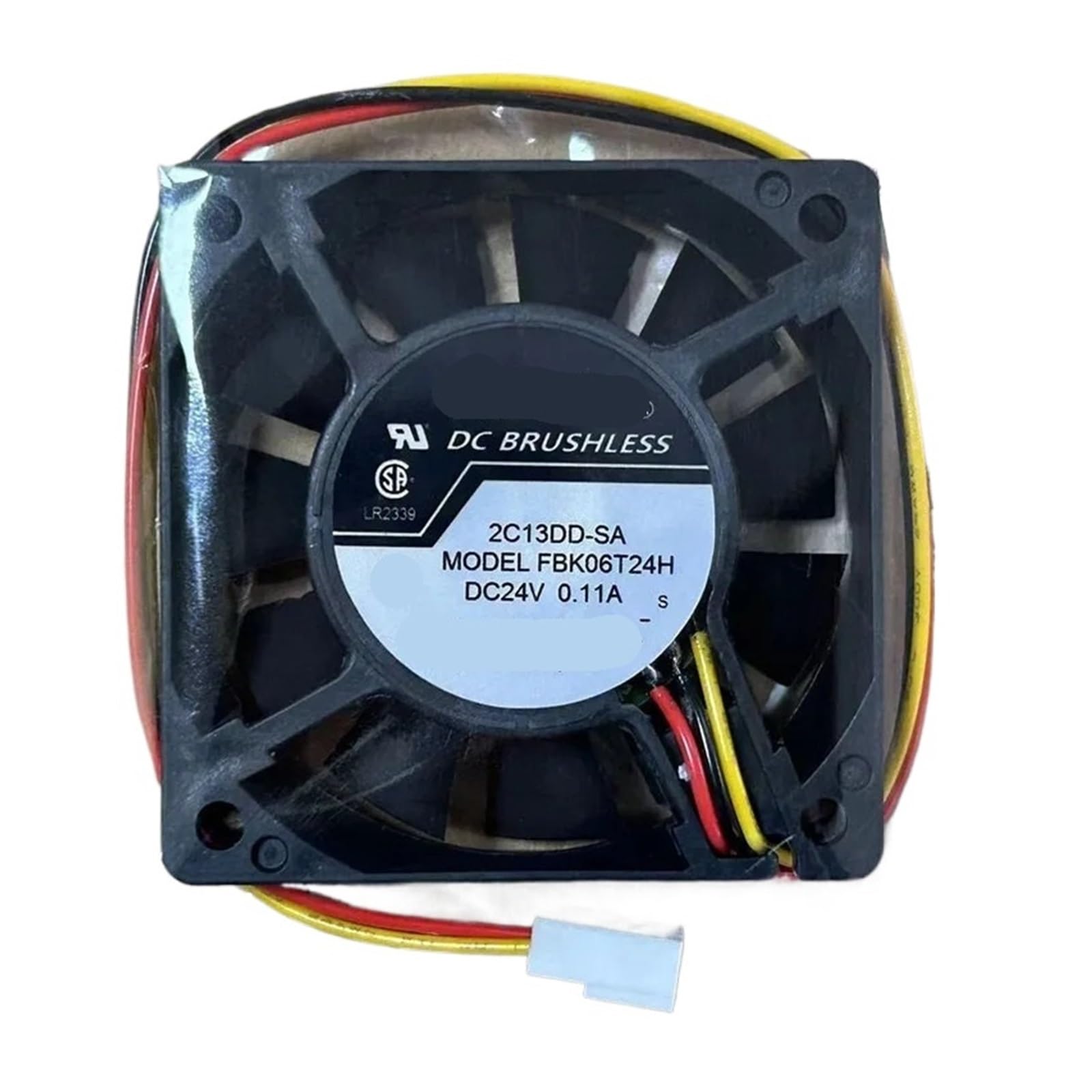 GJEXXPTST FBK06T24H 6CM 6015 60mm DC24V 0.11A 3-Wire Cooling Fan 24v