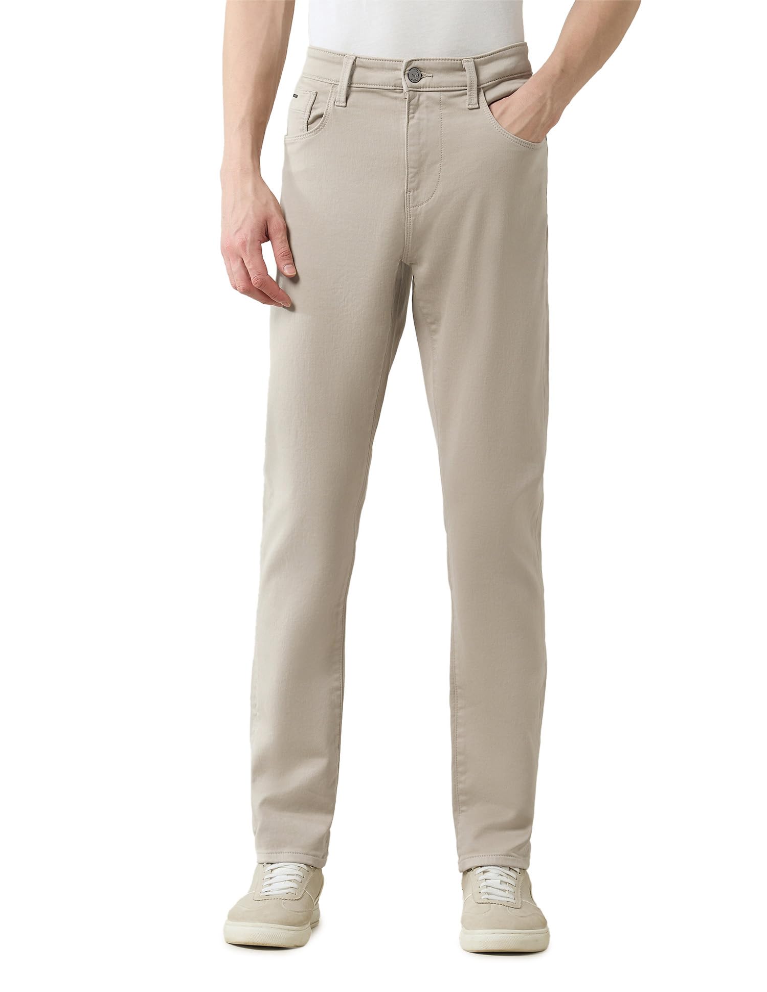 arrow Newyork Men's Mid Rise Slim Tapered Fit Jeans-picture-23