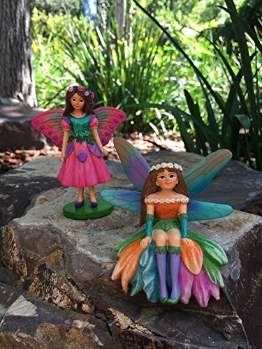 GlitZGlam Daisy The Gorgeous Miniature Fairy for Your Fairy Garden/Miniature Garden - Image 6