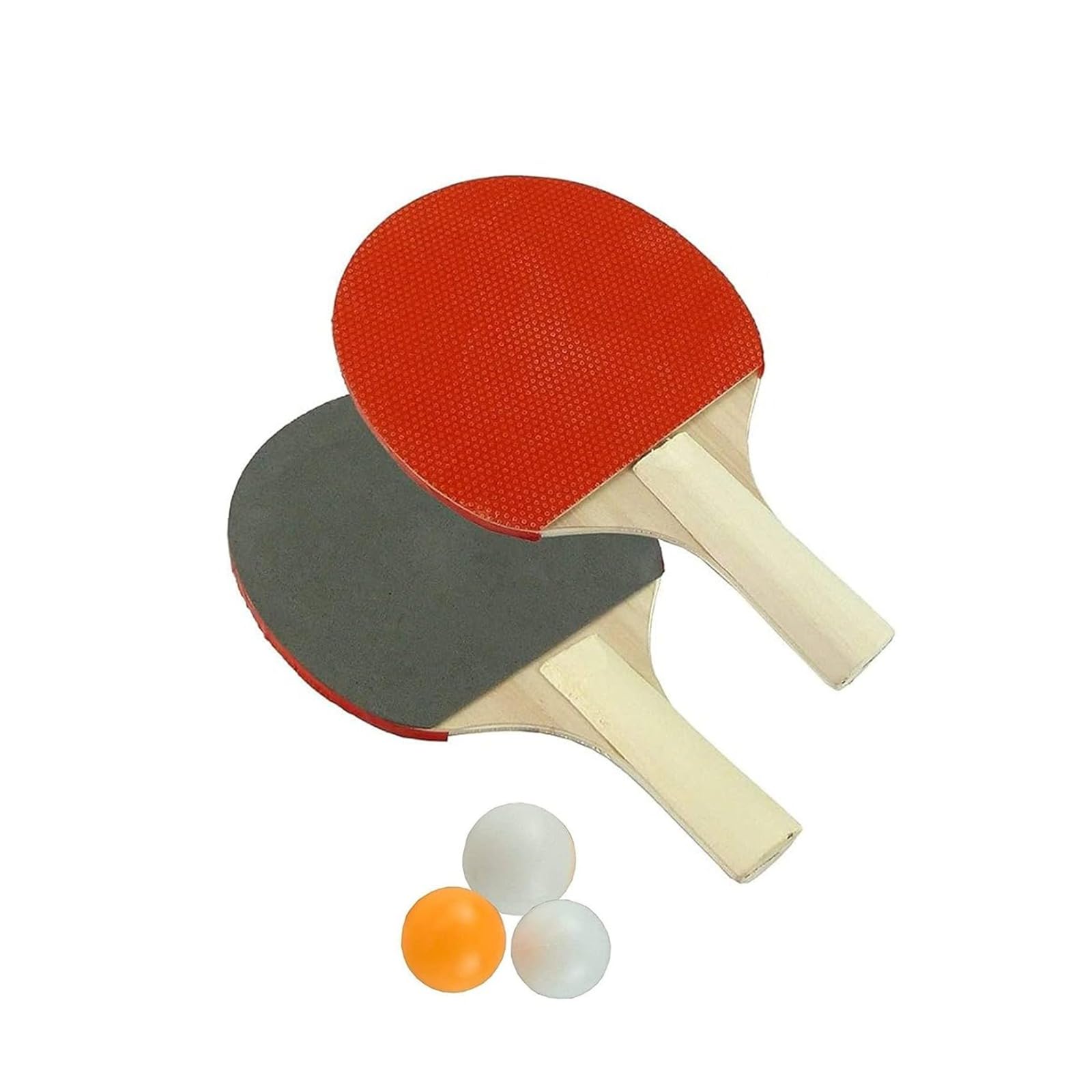 PNJB Table Tennis Ping Pong Set, Ergonomic Handles, Indoor & Outdoor, Dynamic And Fun Sport, Lightweight And Portable, Non-Slip Design, (1PCS)