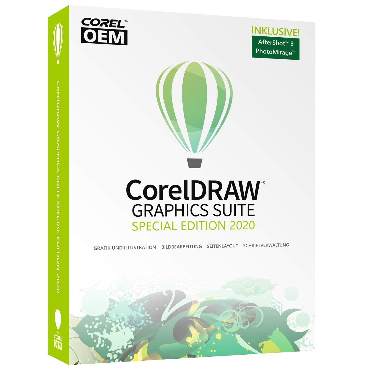 COREL CorelDRAW Graphics Suite Special Edition 2020 OEM inkl. AfterShot 3 + PhotoMirage Express DVD-Box