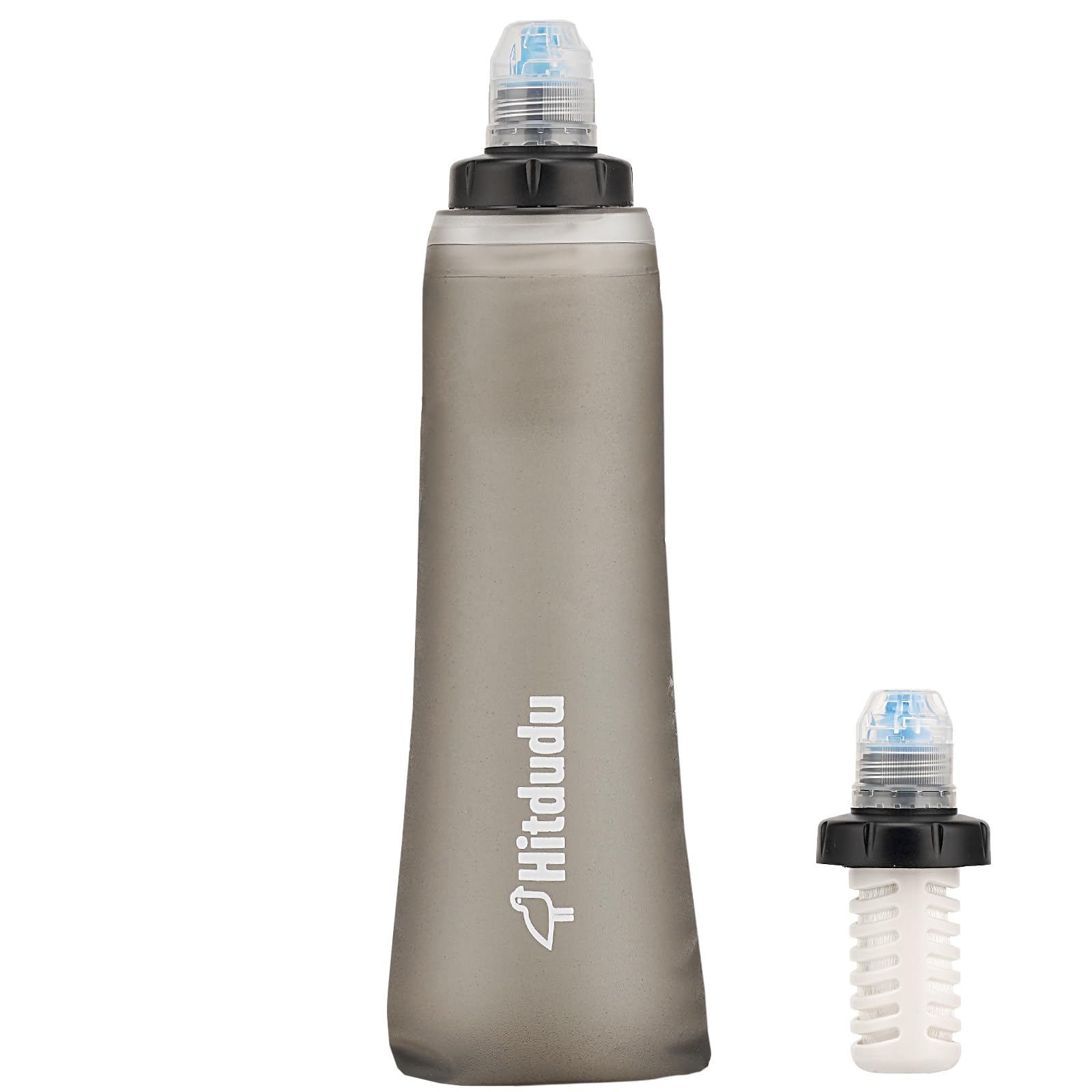 Hitdudu 1L Water Filter - 2000L Filter Lifetime - Fast Flow, 0.01 Micron Filtration for Camping, Backpacking, and Outdoor Adventures (Include Replacement Filtration Accessory
