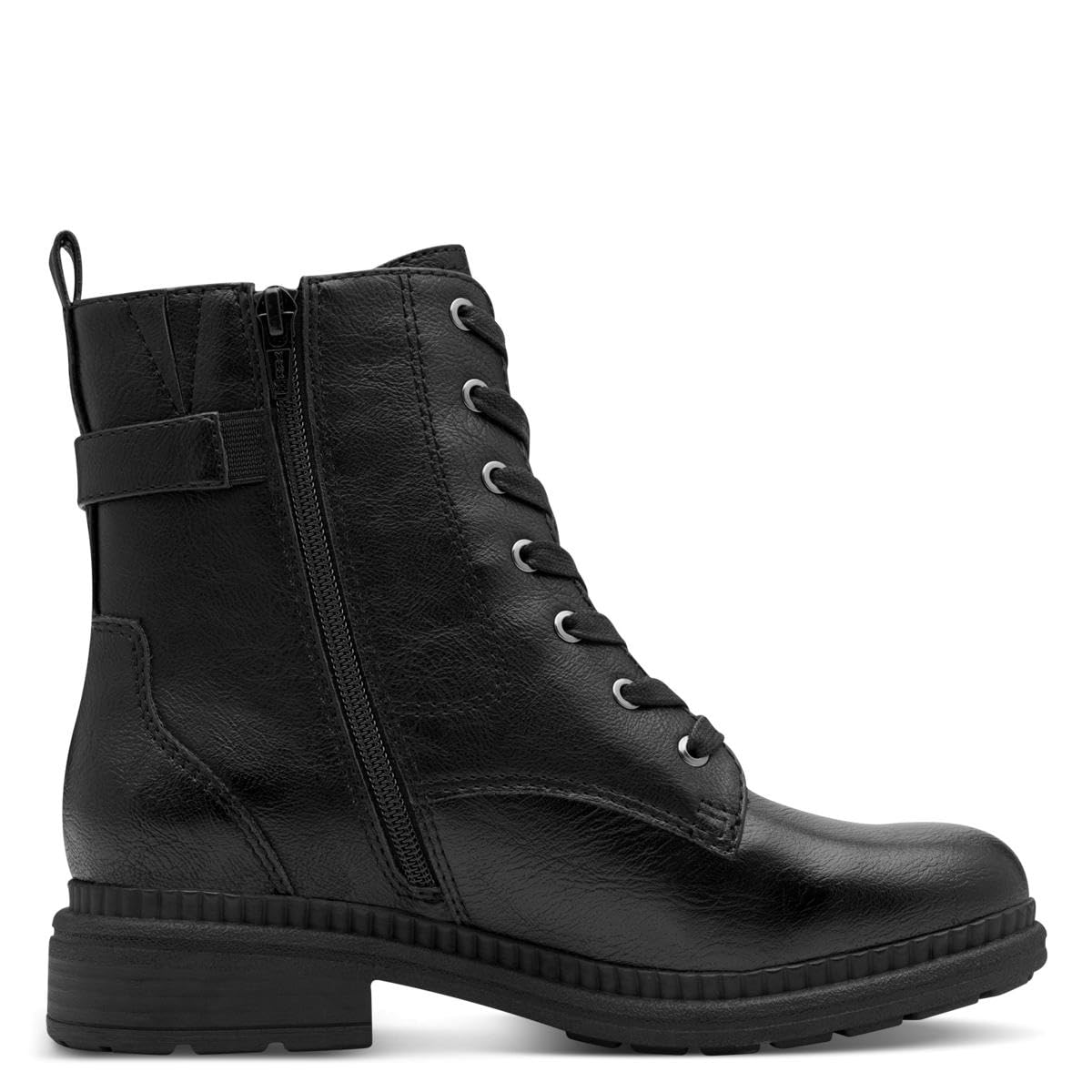 Jana Kobiety Jana Damen Lace Boot Flat VeganModa — buty