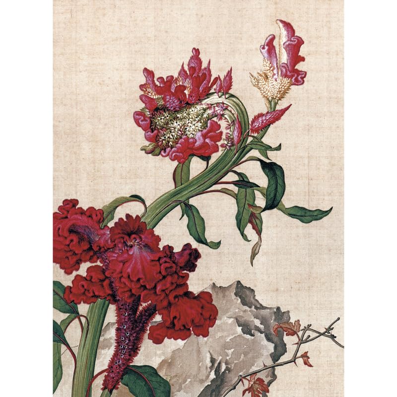 Bristlegrass Puzzles for Adults 1000 Pieces, Jigsaw Puzzles of Chinese Giuseppe Castiglione Masterpieces of Art Cockscomb & Game Puzzle,Gifts for Adults, Christmas Puzzle Funny Gifts（1000pcs） — image 1