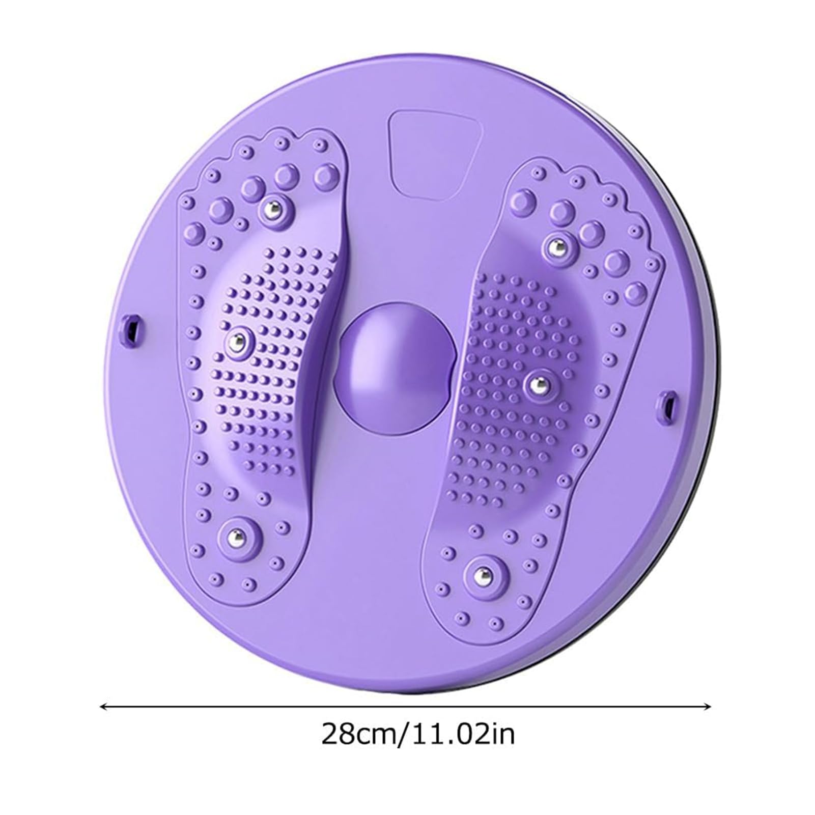 Pedana Girevole per Fitness con Fasce di Resistenza, 28 cm