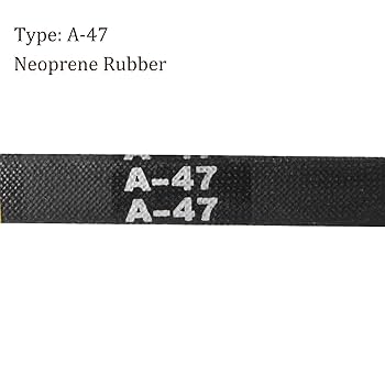 あ*様 J.P.G l belt Amazon.com: Kozelo 2pcs A-47 Drive V-Belt - [47-inch Inside