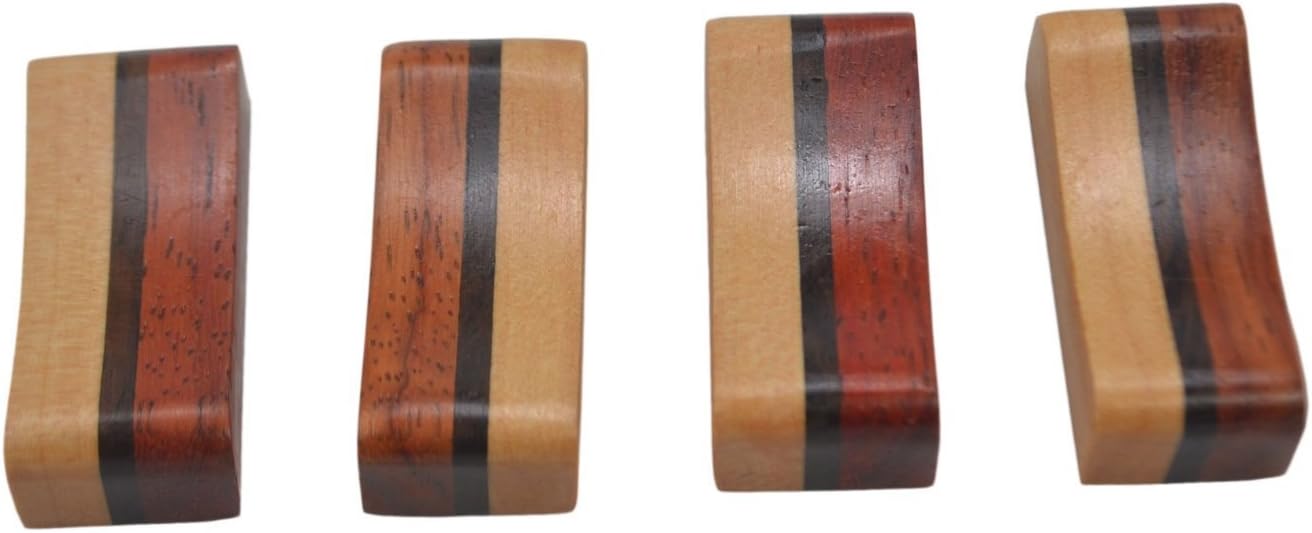 4 Pieces Wooden Chopsticks Rest Spoon Fork Knife Holders HA813 (2)