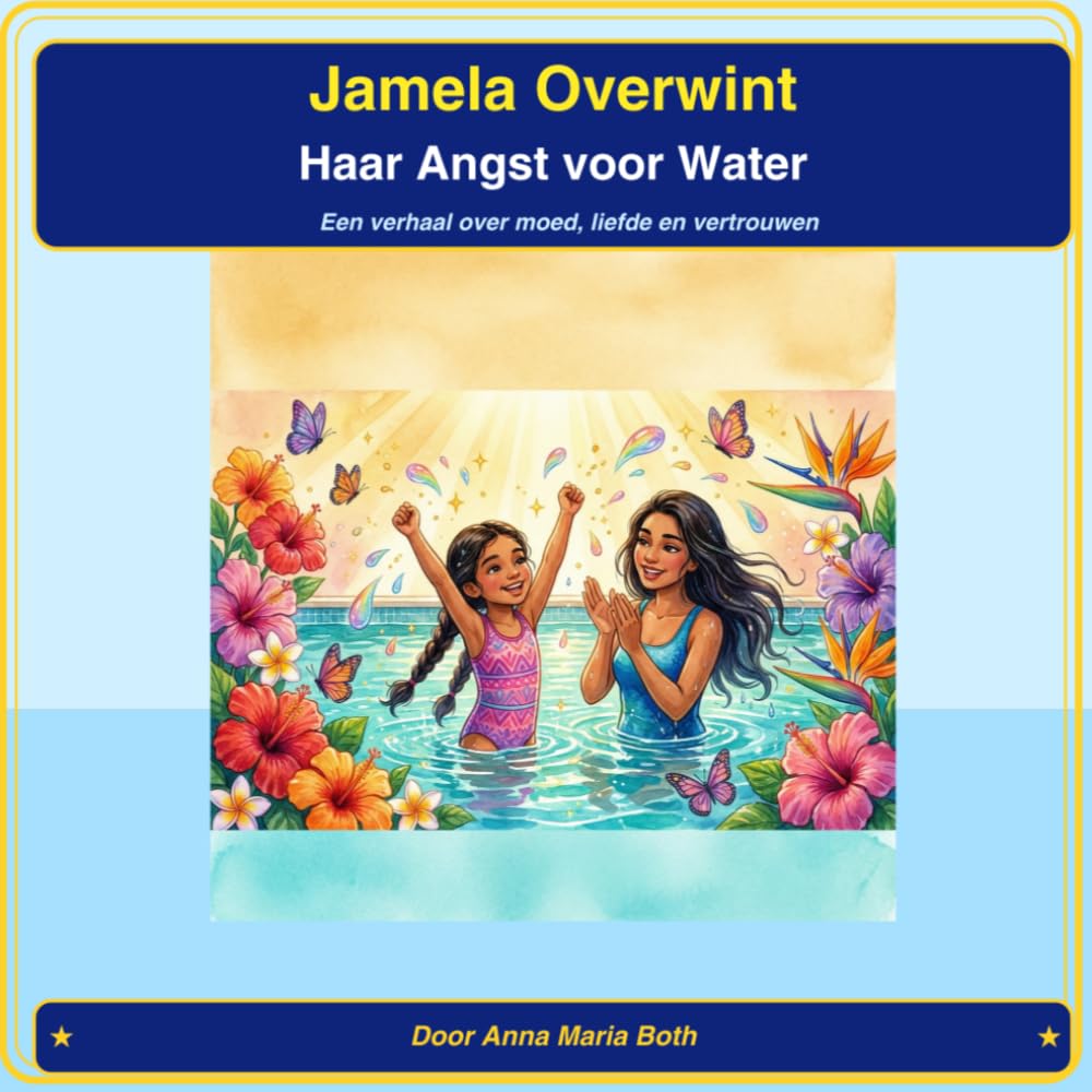 Jamela en Zemi -Jamela Overwint haar Angst voor Water: Een verhaal over moed,liefde en vertrouwen