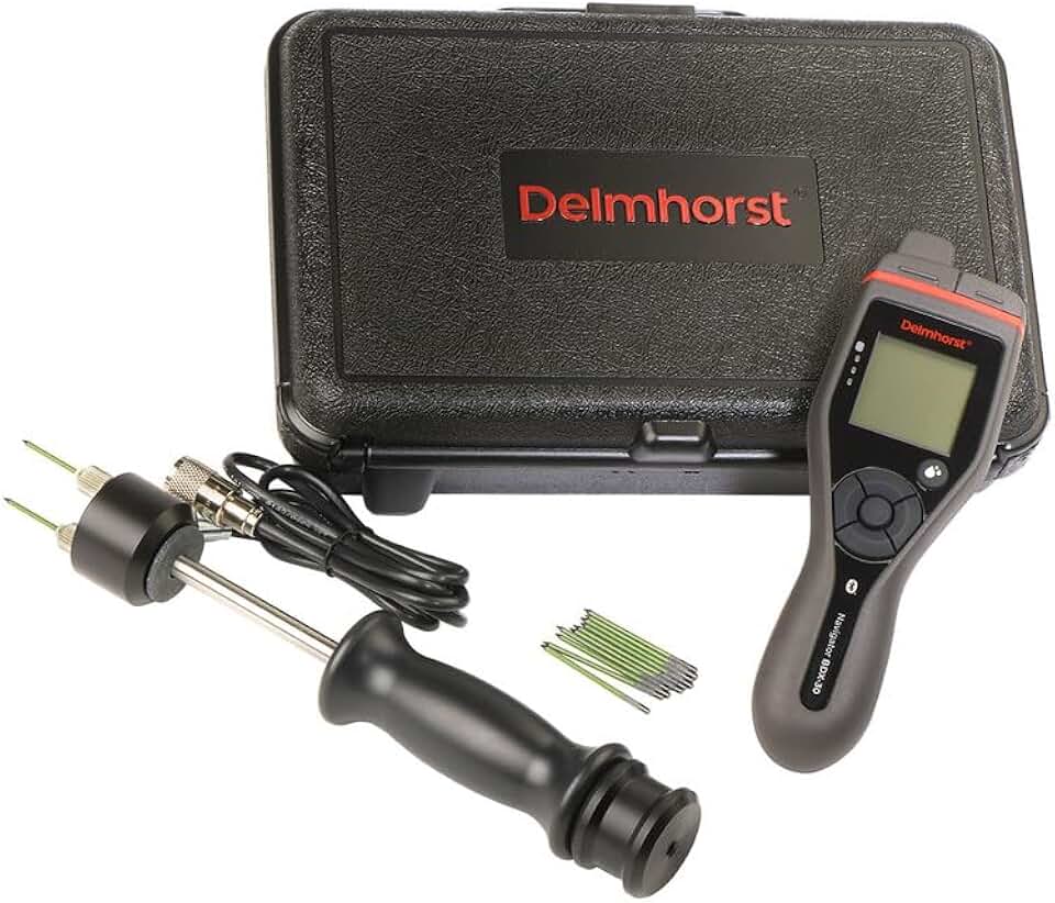 BDX-30/P02 Digital Pin Moisture Meter Wood Flooring Package/Includes meter, 26-ES hammer electrode, 496 (2” extra pins for 26-ES) and carrying case.