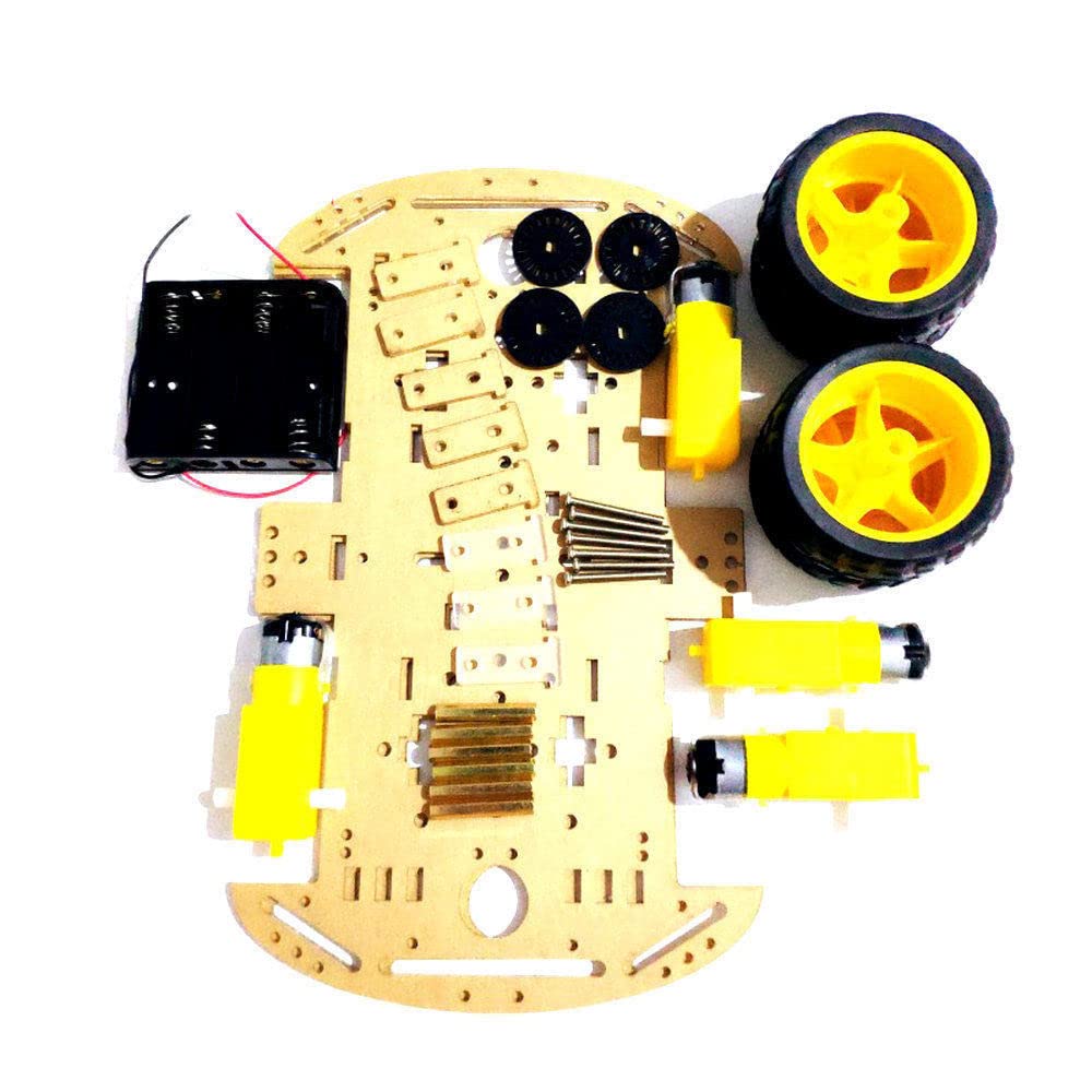 4WD Smart Robot Car Chassis Kits for arduino with Speed Encoder New image 4