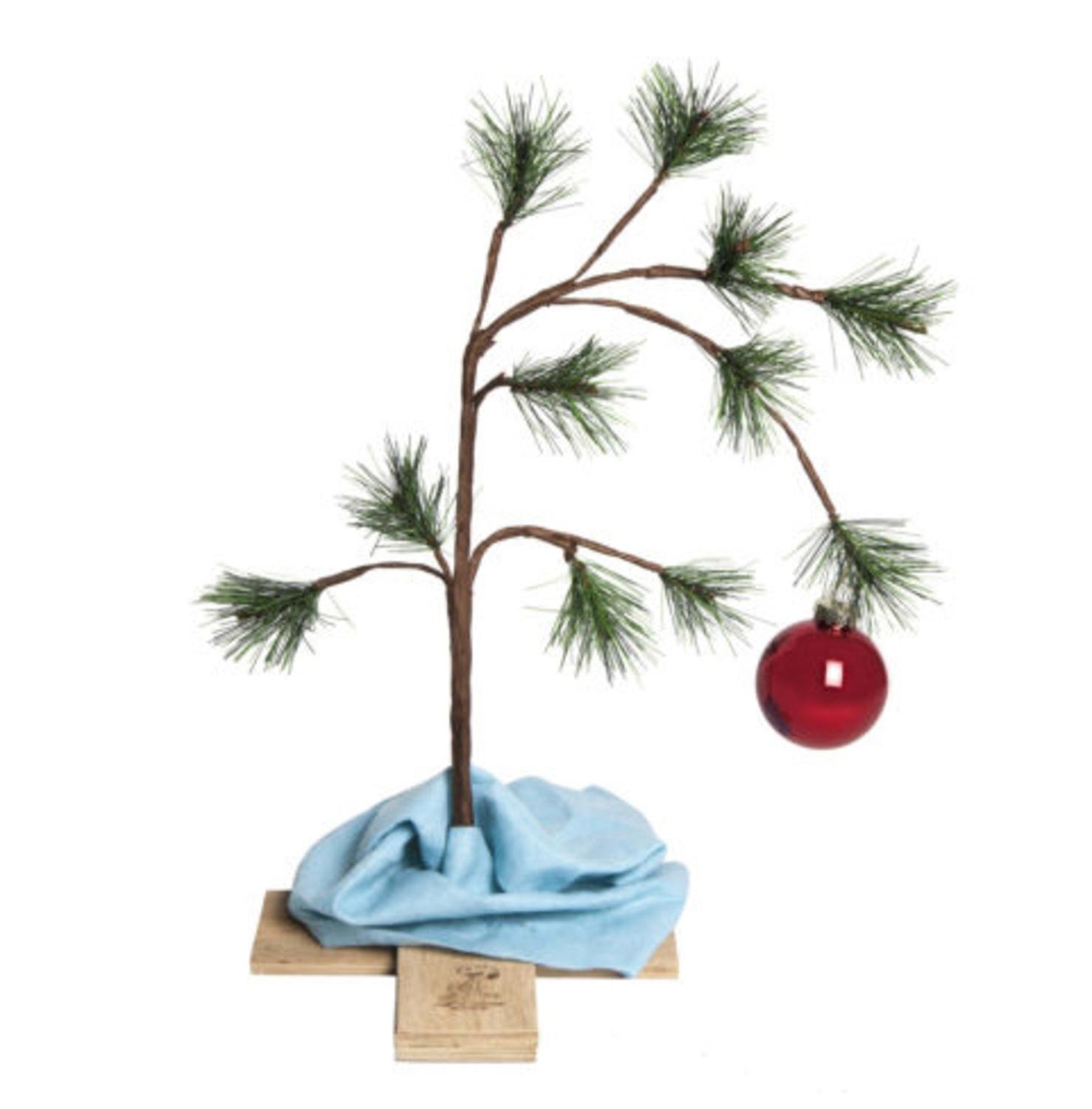 Charlie Brown 24" Artificial Christmas Tree