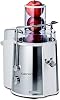 Ariete Centrika Metal Solid Juicer 017330-700 Watt, 75mm Wide Hopper, 1.7 Liter Pulp Hopper, 2 Stage Speed Adjustment Anti-Drip Mouth System