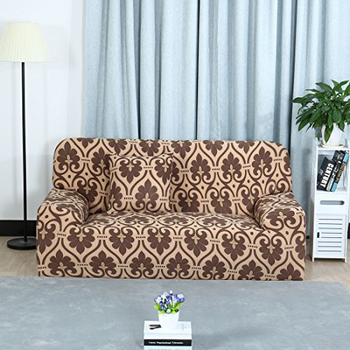 Uxcell Us Ship Stretch Chair Sofa Covers 1 2 3 4 Seater Couch Cover Slipcover Large #TOP1