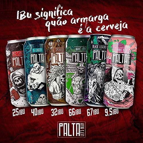 Cerveja artesanal Palta Want IPA lata 473ml
