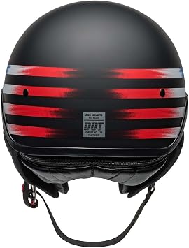 Bell Powersports Pit Boss Banner Matte Black/Red X-Small/Small
