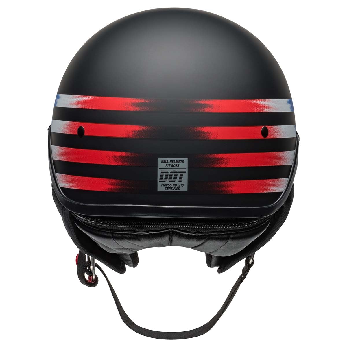 Amazon.com: Bell Pit Boss Helmet (Matte Banner Black/Red - Medium)