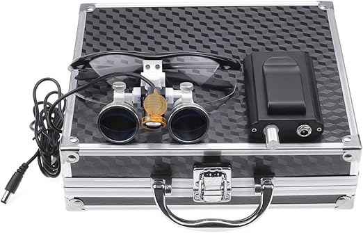3.5X-420mm Loupe with 3W Headlamp (Black)