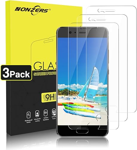 NONZERS Vetro Temperato per Huawei P10  Pezzi  Durezza Pellicola Vetro  AntiGraffio Senza Bolle Antiolio Facile Installazione  Screen Protector Pellicola Protettiva per Huawei P10