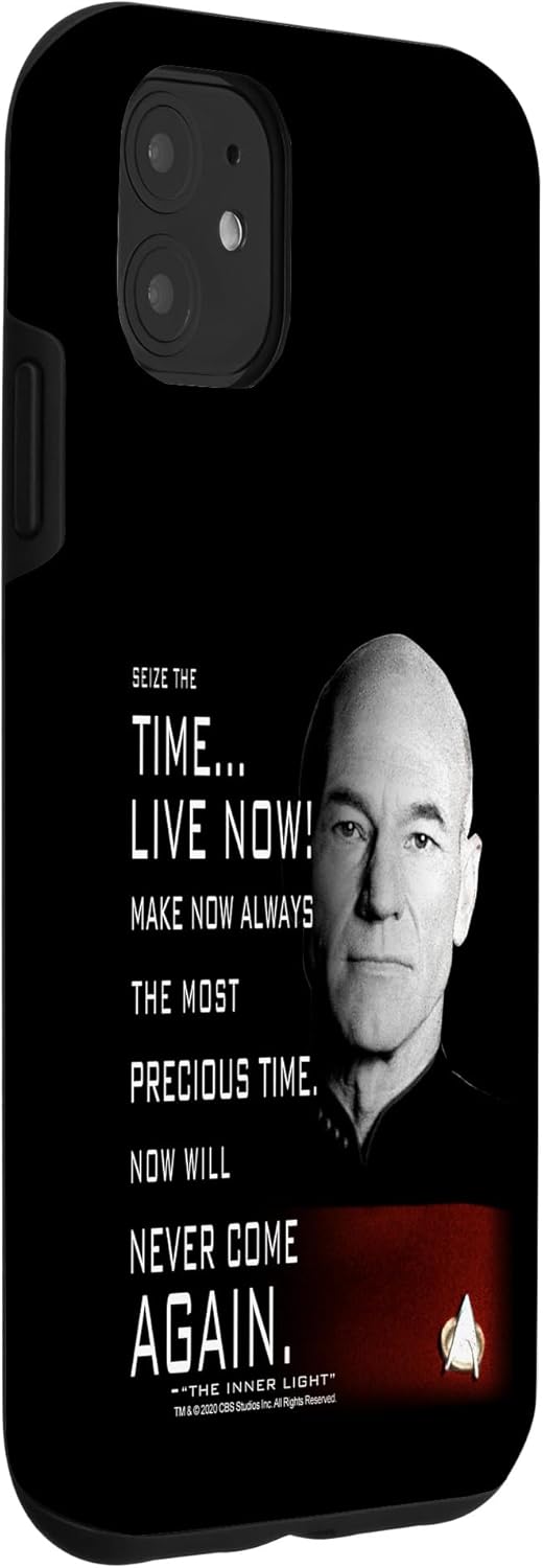 iPhone 11 Star Trek: The Next Generation Picard Seize The Time Case
