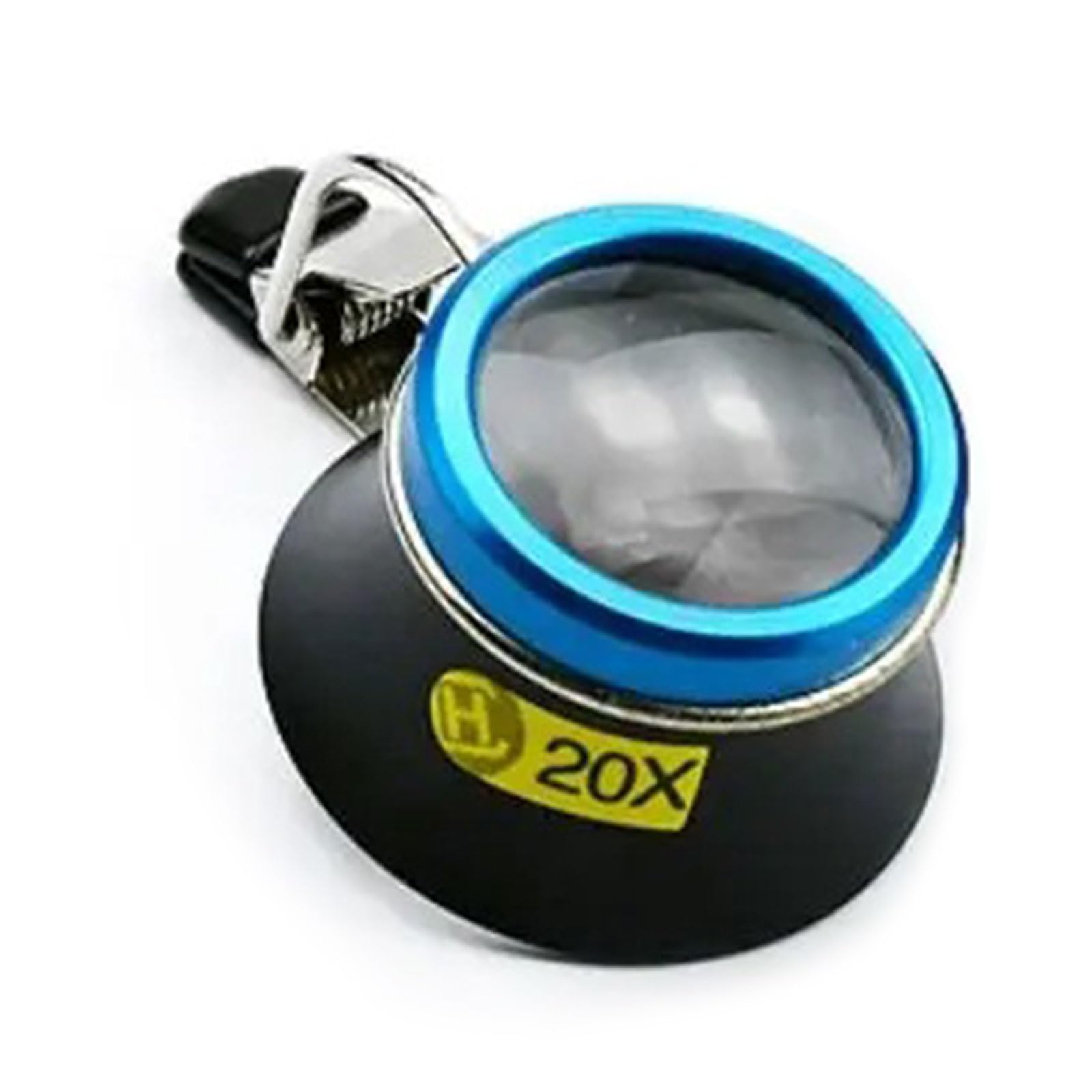 Lightweight Clip on Magnifier for Accurate Tasks Glasses Detailed Work Featuring Metal Construction and Shockproof Lens Amplifying Tool