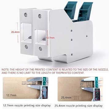 Continuous Coding and Marking Machine,Date Coding Machine,Small Printer Inkjet Coder,Automatic Inkjet Printer,Date Printer,With 5 Inch Touch Screen,12.7mm