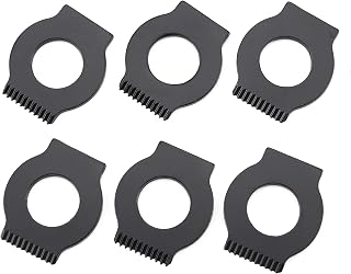 6 PCS Ferro rods Striker, Ferrocerium Rod Scraper, DIY Your EDC Tools for Survival, Emergency, Camping, Backpacking, Hiking, Bush-Craft, Hunting
