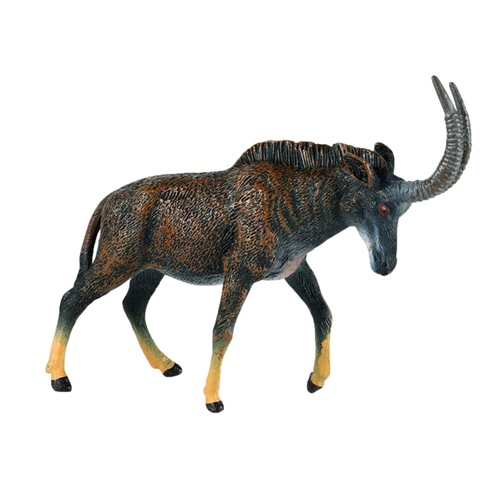 Antelope Figurine Toys - Emulation Antelope Figurine Toys For Child - Interesting Animal Toys For Christmas, Children's Day, Valentine's Day