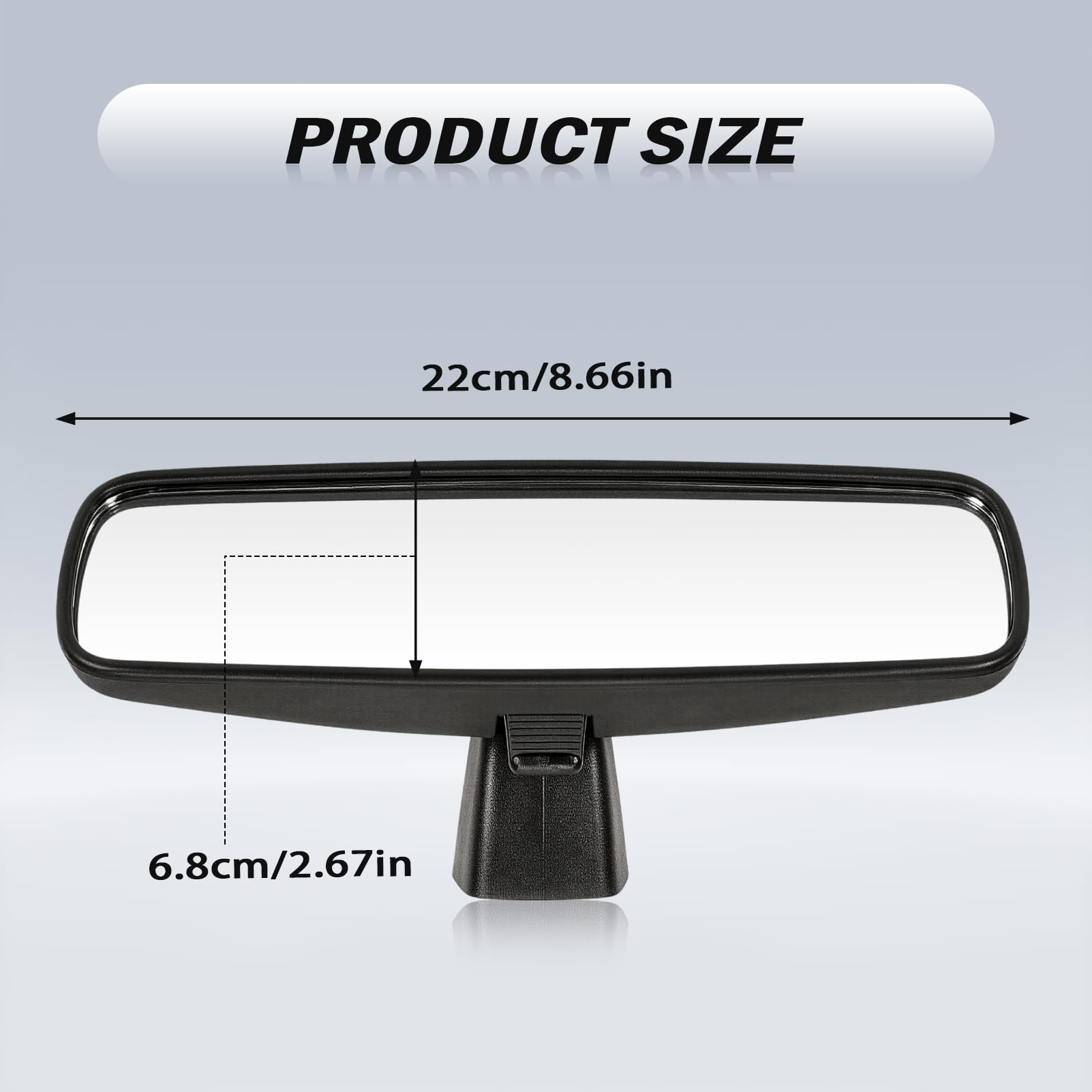 Espejo Retrovisor Interior para Berlingo C-Elysee C3 C4 C5 DS DS4 Picasso, para 208 308 508 2008 3008 Expert Partner Traveller 8153LN | Picasso para Peu-geot 208 308 508 2008 3008 Expert Partner Traveller 8153LN