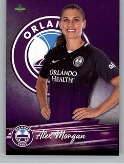 2021 Parkside NWSL Premier Edition #114 Alex Morgan Orlando Pride Official National Women's Soccer League Trading Card in ...
