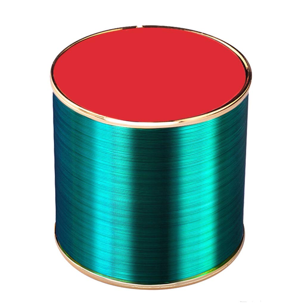 Fishing Line Super Strong High Performance Nylon Fishing Lines Fluorocarbon Coated Fishing Line Low Memory Zero Stretch 500 Yards Fishing Line Dark Green Fishing Wire (Size : 10#)