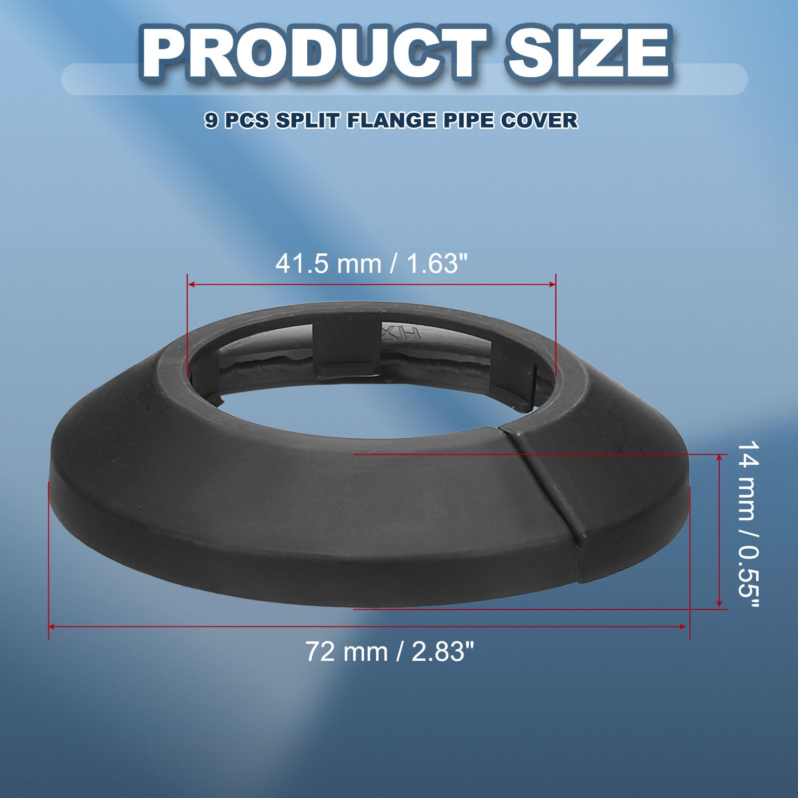 PATIKIL 41.5mm Plumbing Cover Plates - Image 2